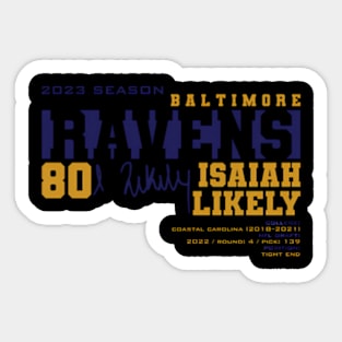 Likely - Ravens - 2023 Sticker
